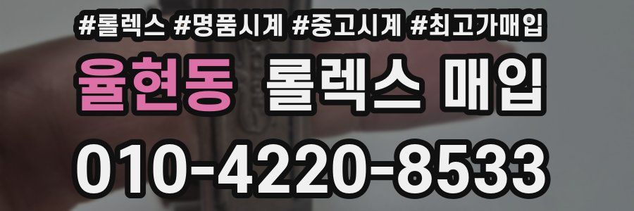 율현동 롤렉스 매입