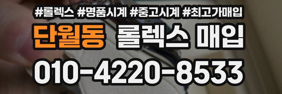 단월동 롤렉스 매입