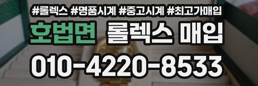 호법면 롤렉스 매입