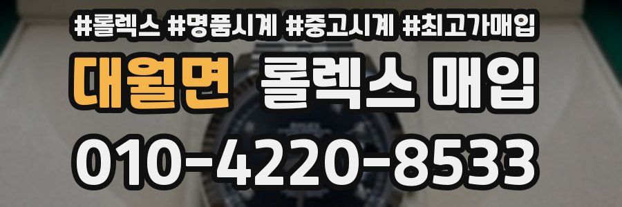 대월면 롤렉스 매입