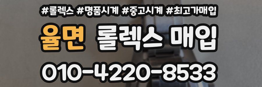 율면 롤렉스 매입