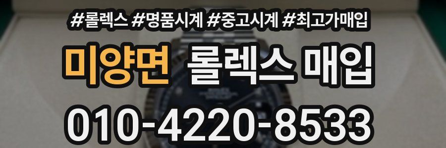 미양면 롤렉스 매입