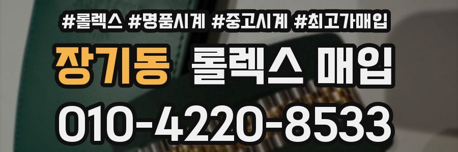 장기동 롤렉스 매입