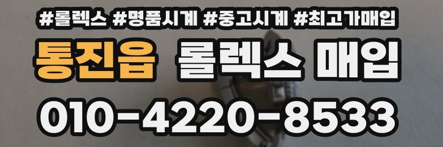 통진읍 롤렉스 매입