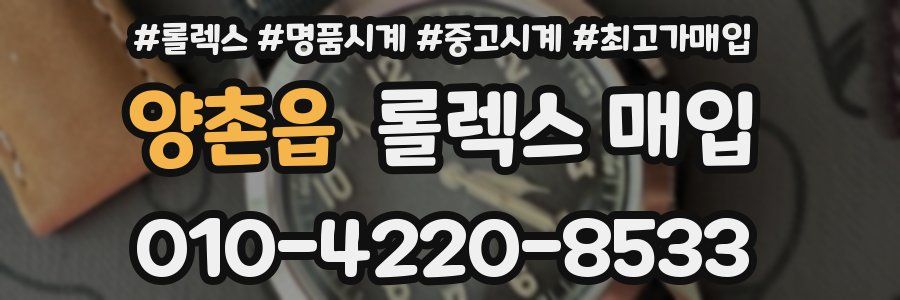 양촌읍 롤렉스 매입