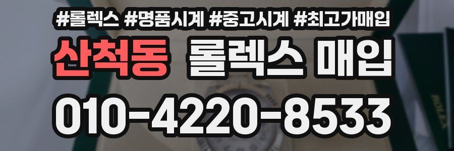 산척동 롤렉스 매입