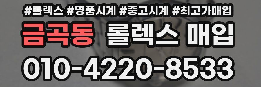 금곡동 롤렉스 매입