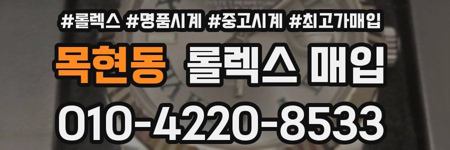 목현동 롤렉스 매입