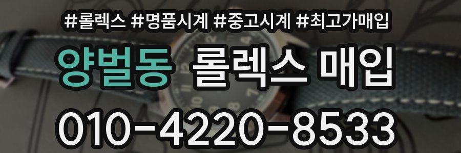 양벌동 롤렉스 매입