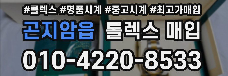 곤지암읍 롤렉스 매입