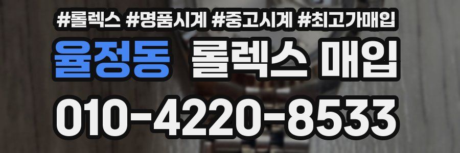 율정동 롤렉스 매입