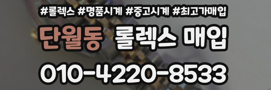단월동 롤렉스 매입