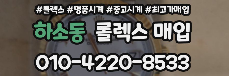 하소동 롤렉스 매입