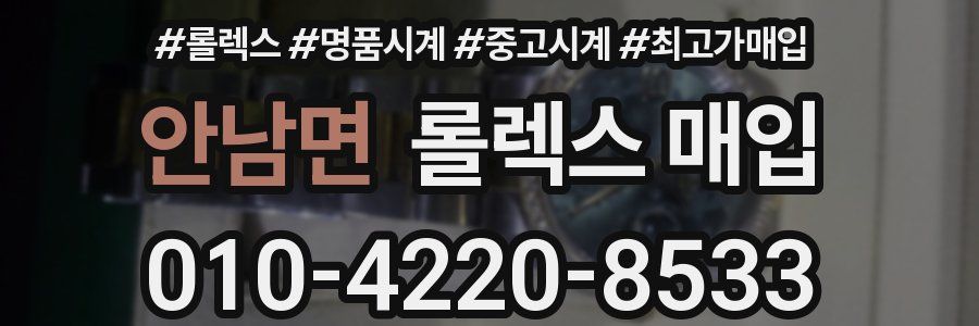 안남면 롤렉스 매입