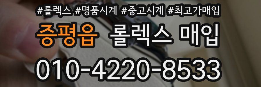 증평읍 롤렉스 매입