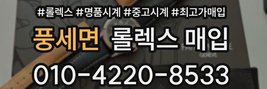 풍세면 롤렉스 매입