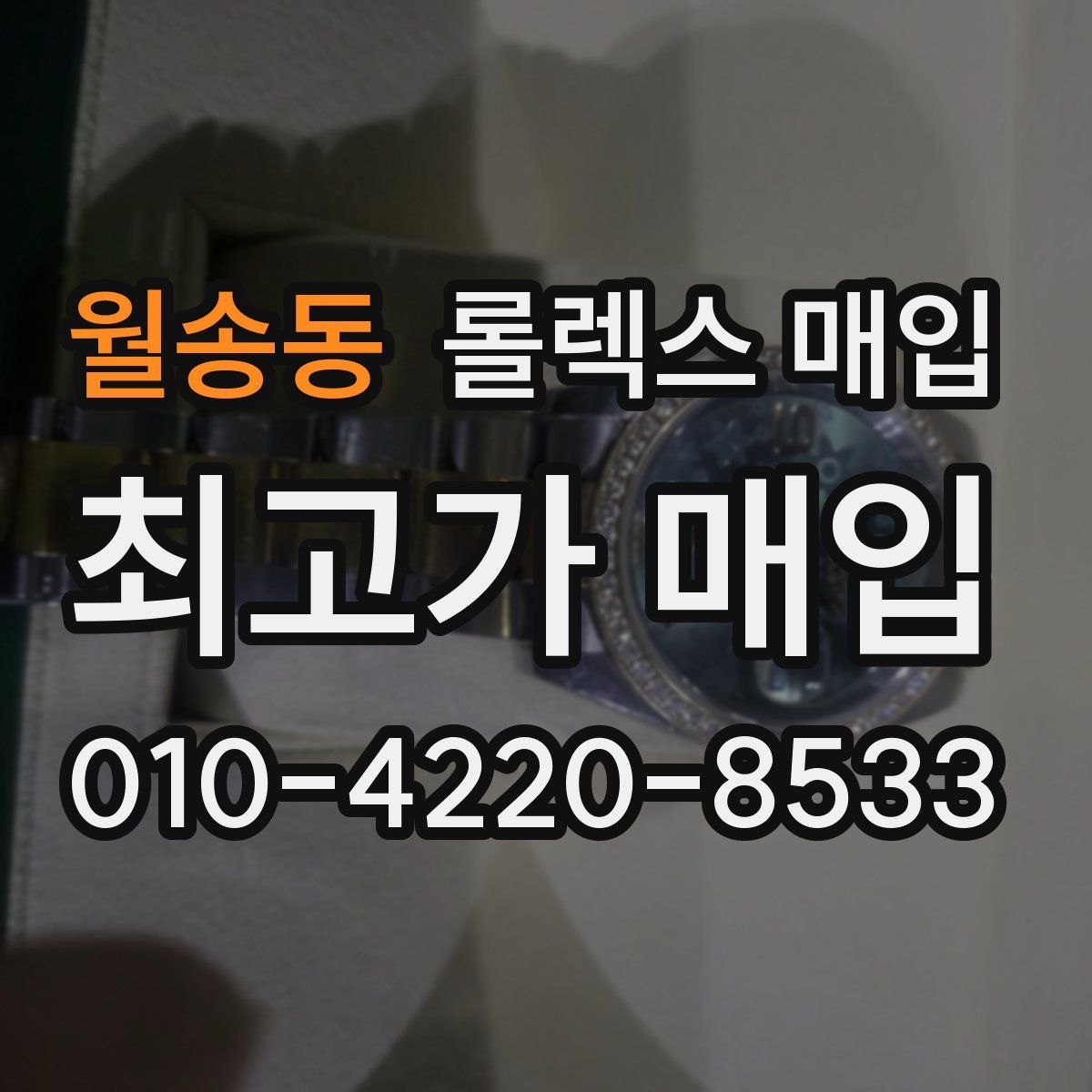 월송동 롤렉스 매입