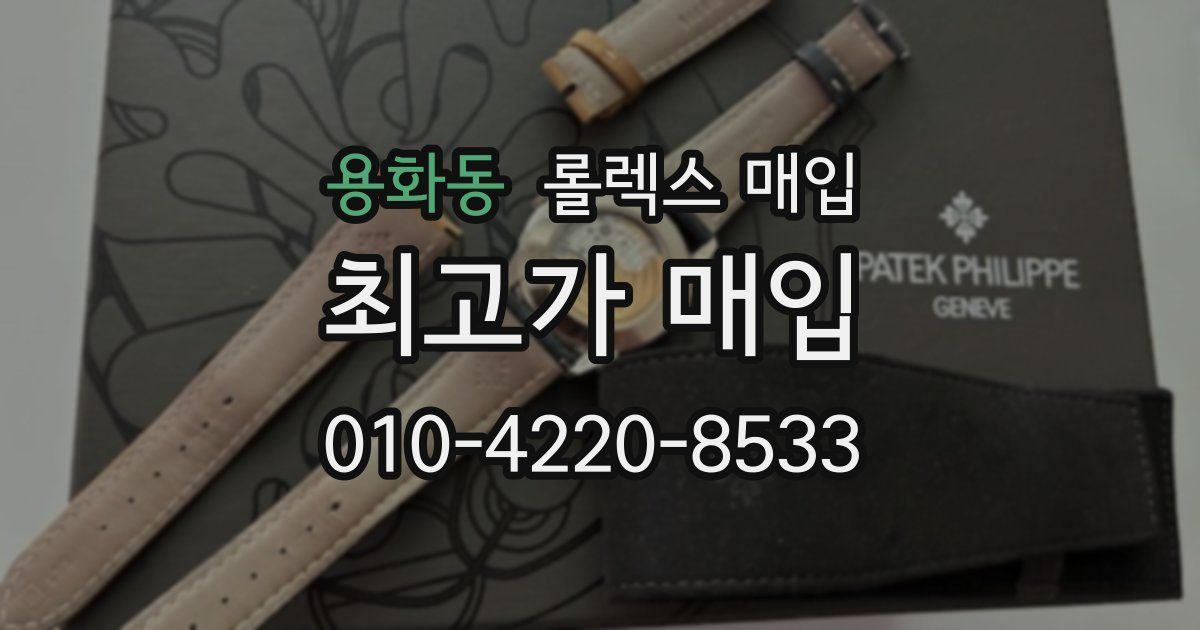 용화동 롤렉스 매입