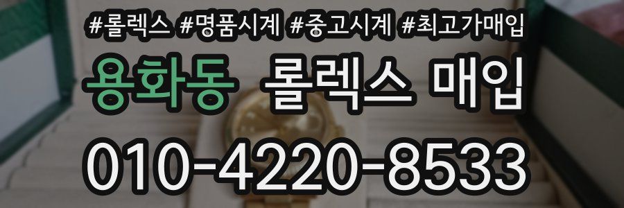 용화동 롤렉스 매입