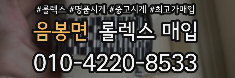 음봉면 롤렉스 매입