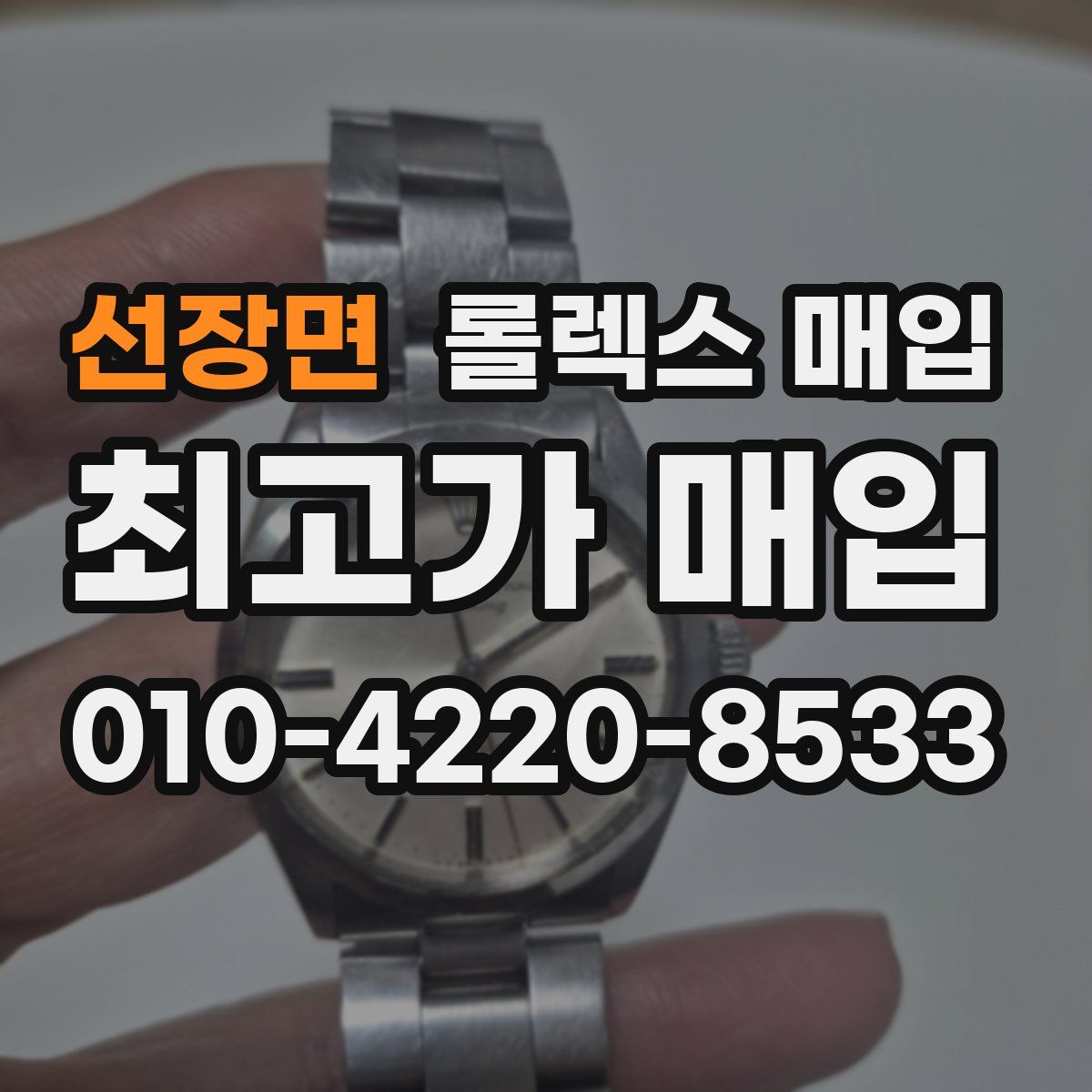 선장면 롤렉스 매입