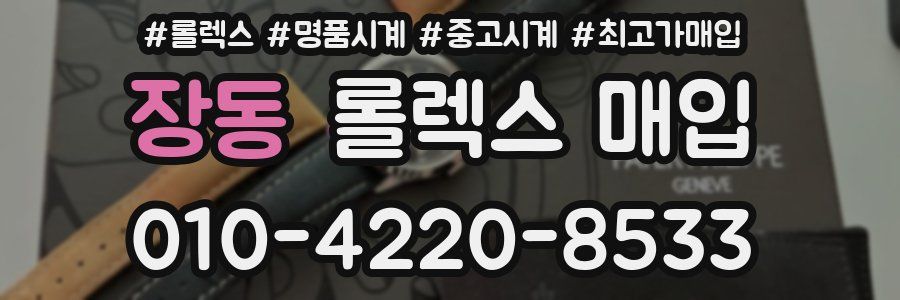 장동 롤렉스 매입