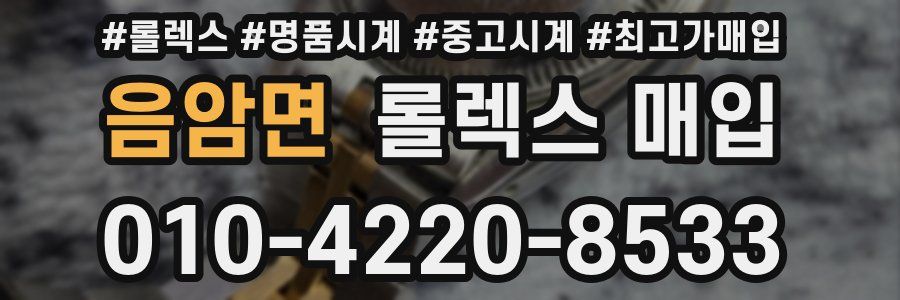 음암면 롤렉스 매입