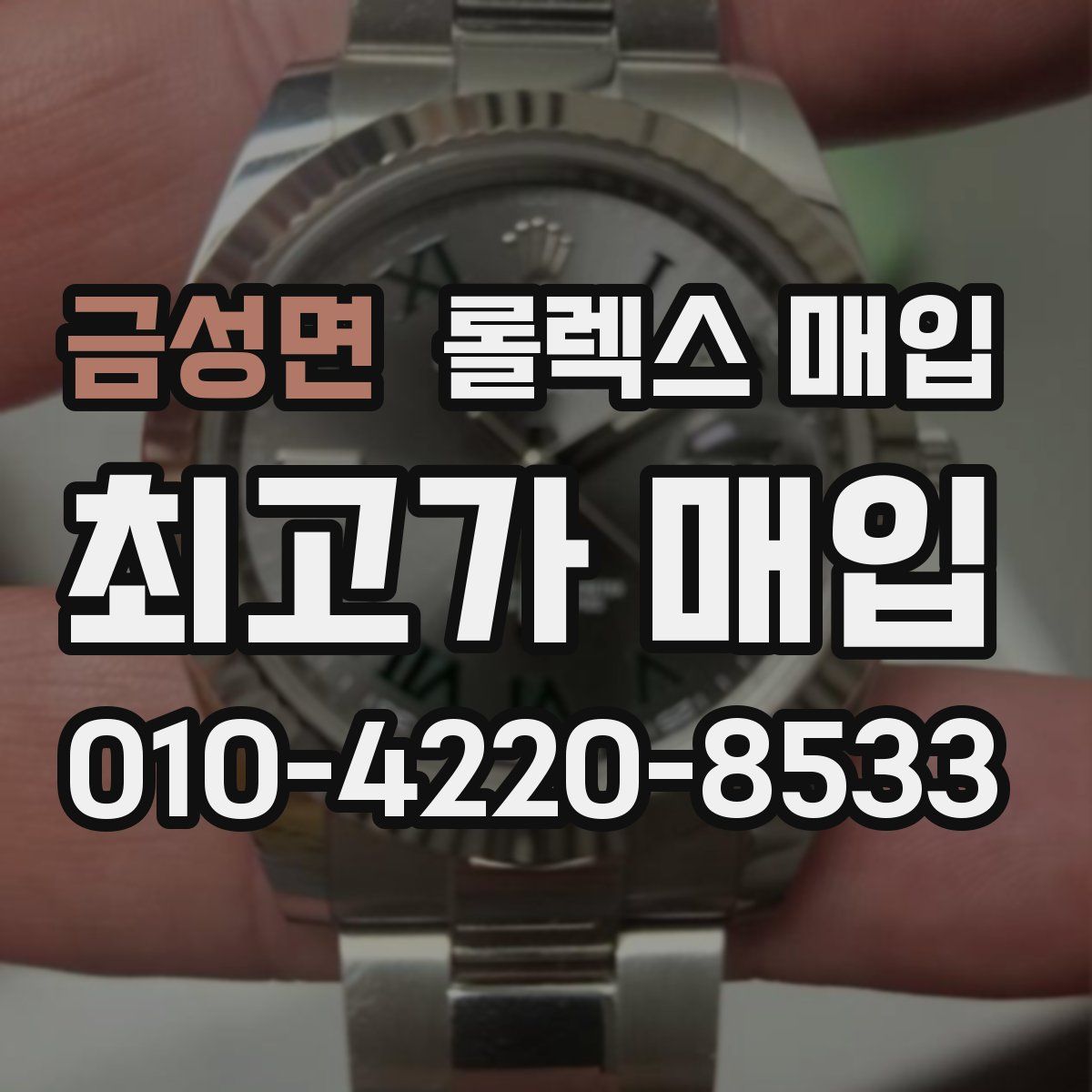 금성면 롤렉스 매입