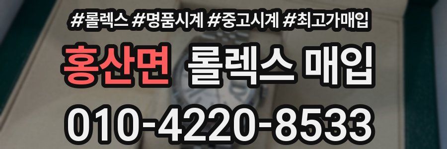 홍산면 롤렉스 매입