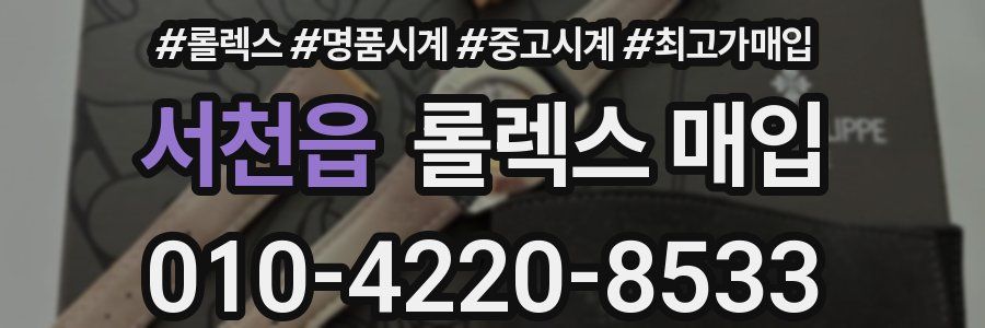 서천읍 롤렉스 매입