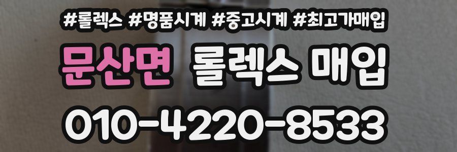 문산면 롤렉스 매입