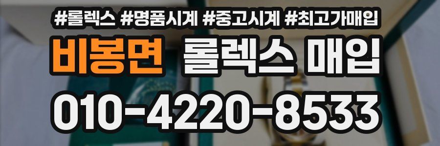 비봉면 롤렉스 매입