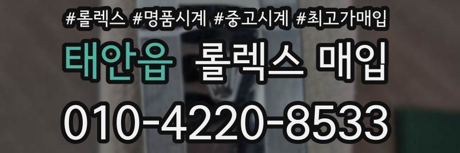 태안읍 롤렉스 매입