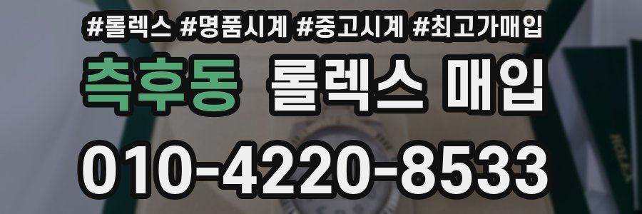 측후동 롤렉스 매입