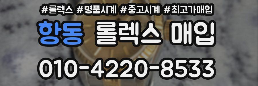 항동 롤렉스 매입