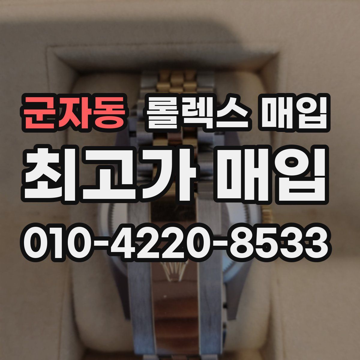 군자동 롤렉스 매입