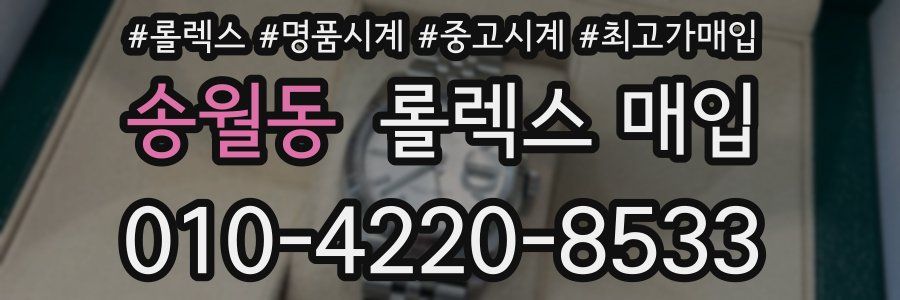 송월동 롤렉스 매입