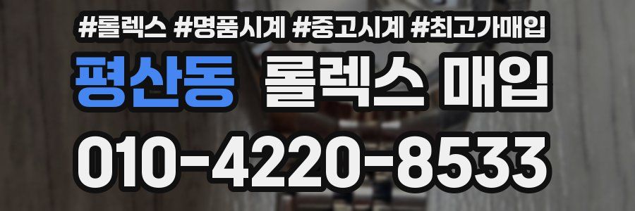 평산동 롤렉스 매입