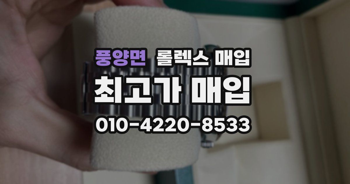 풍양면 롤렉스 매입