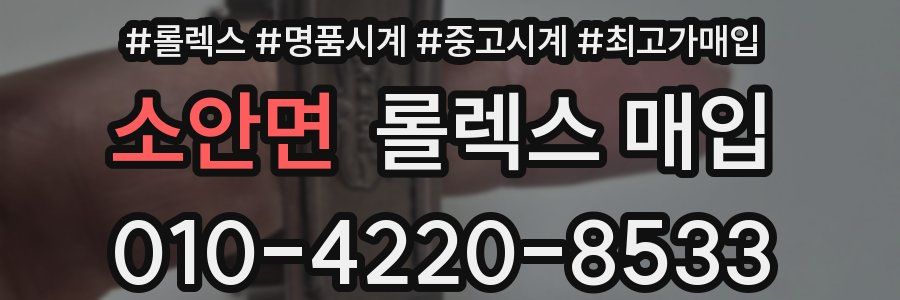 소안면 롤렉스 매입