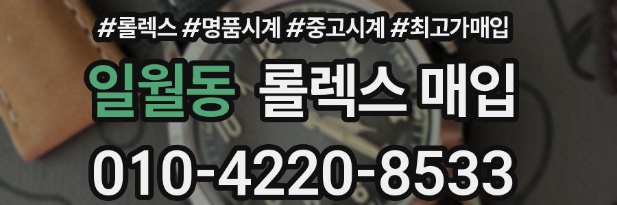 일월동 롤렉스 매입