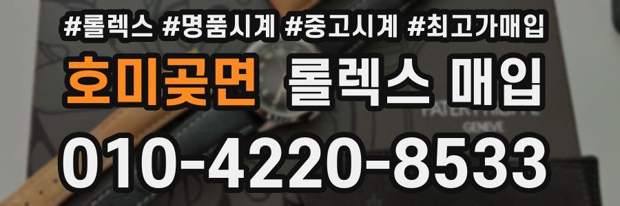 호미곶면 롤렉스 매입