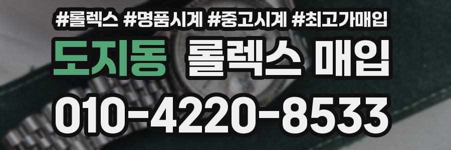 도지동 롤렉스 매입