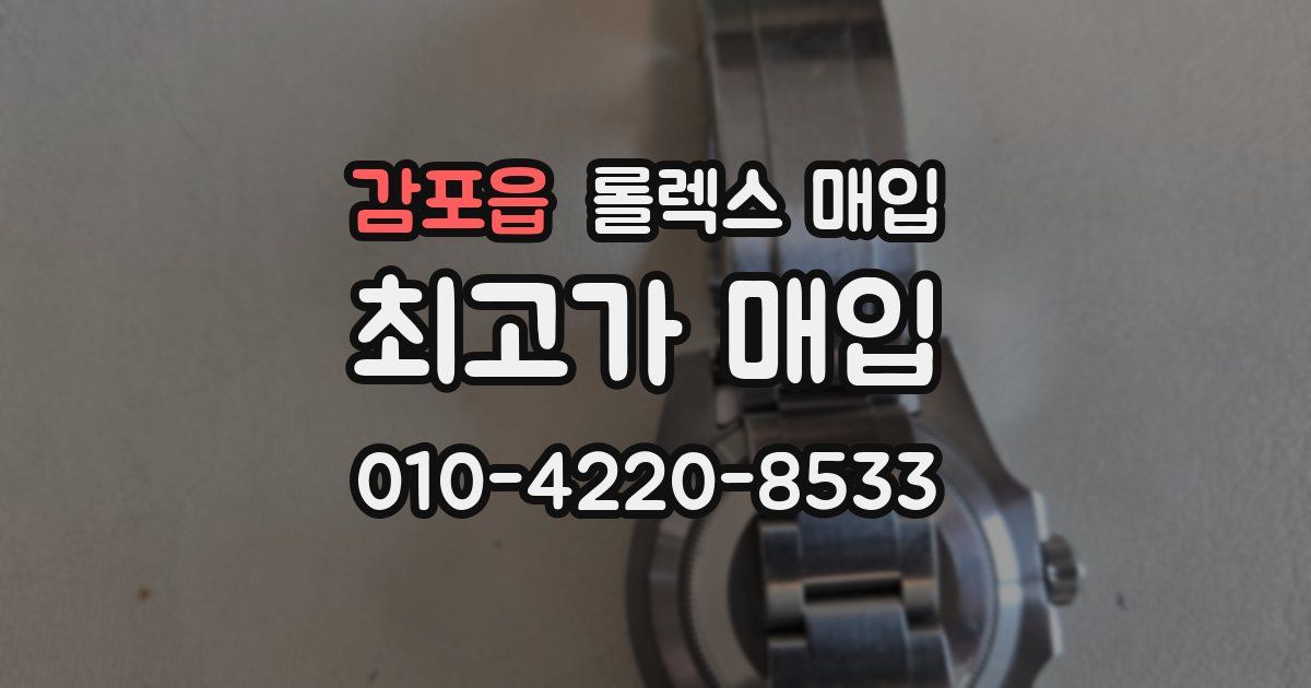 감포읍 롤렉스 매입