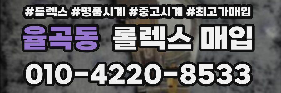 율곡동 롤렉스 매입