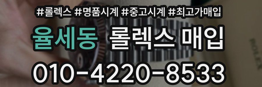 율세동 롤렉스 매입