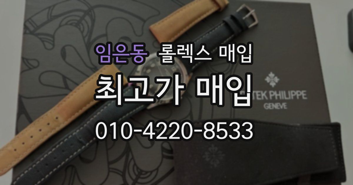 임은동 롤렉스 매입