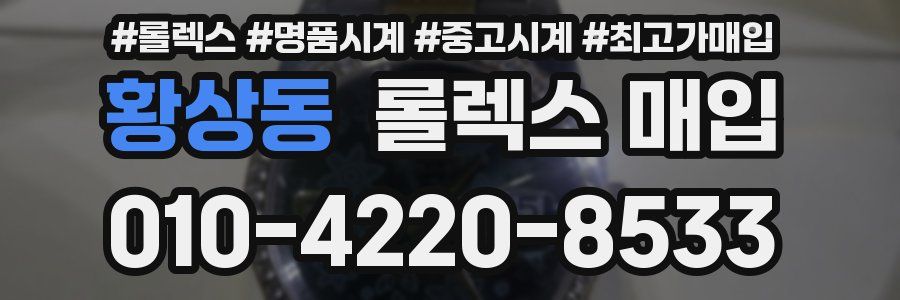황상동 롤렉스 매입