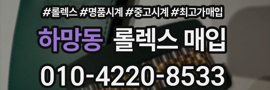 하망동 롤렉스 매입