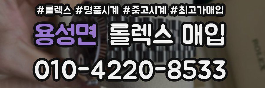 용성면 롤렉스 매입